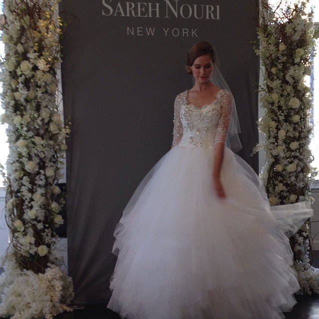 sareh nouri wedding gown