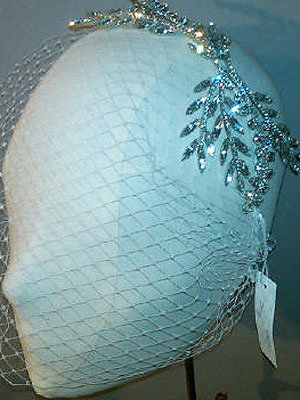 jennifer birdcage veil