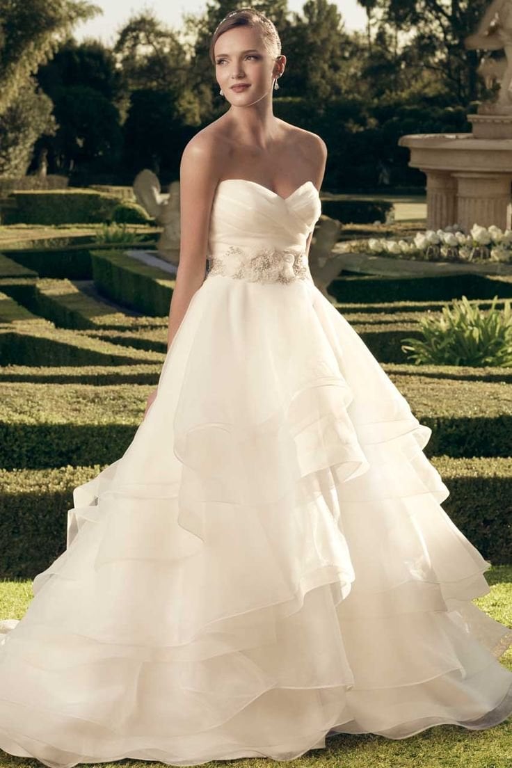 casablanca bridal wedding dress 2174