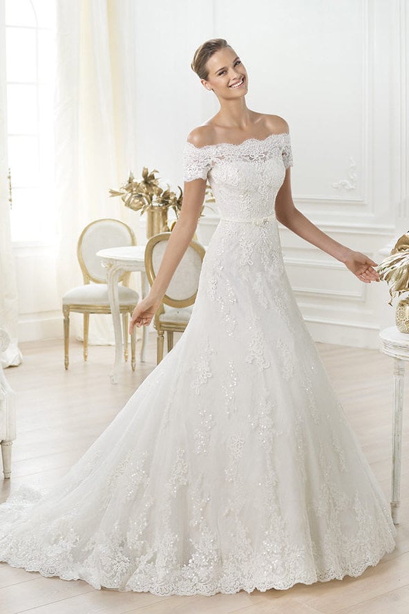 pronovias wedding dress style letour