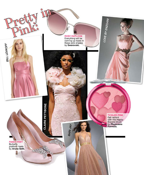 pink wedding fashion