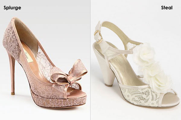 lace wedding shoes