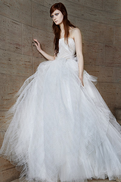 vera wang spring 2015 wedding gown