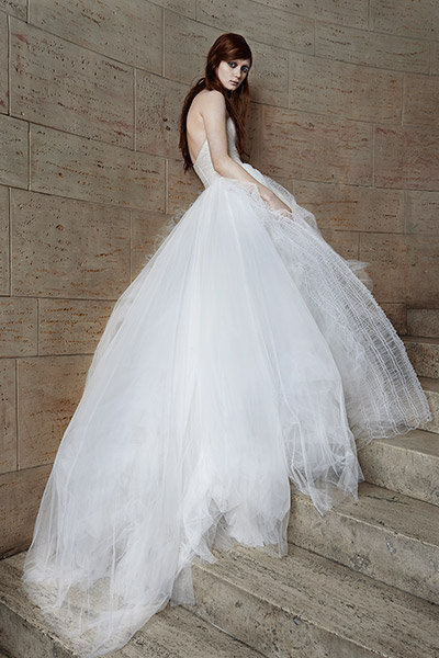 vera wang spring 2015 wedding gown