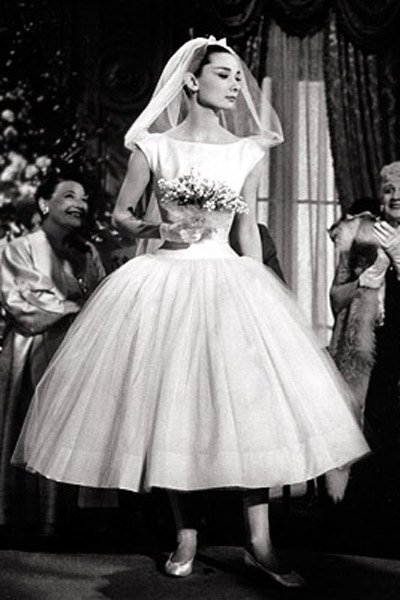 funny face audrey hepburn wedding