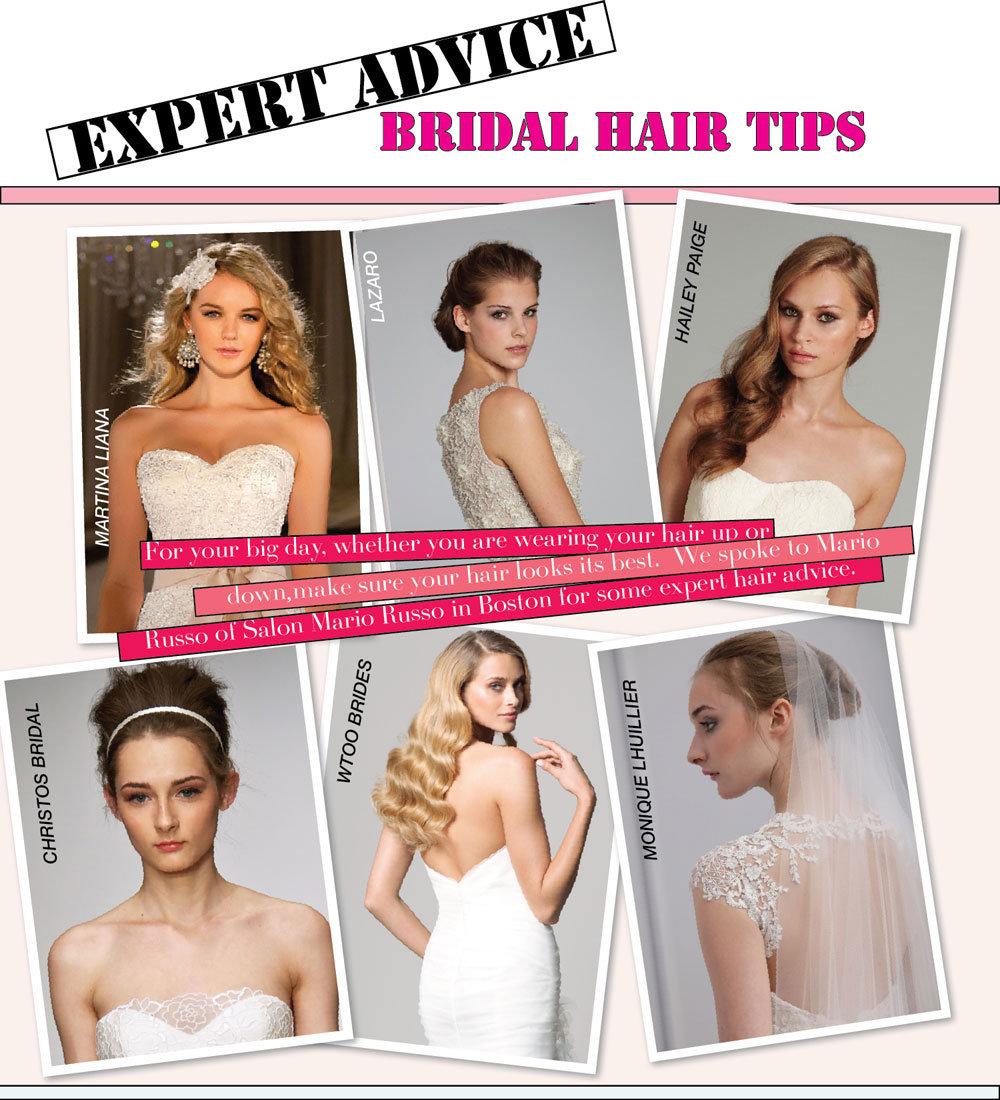 wedding hair tips