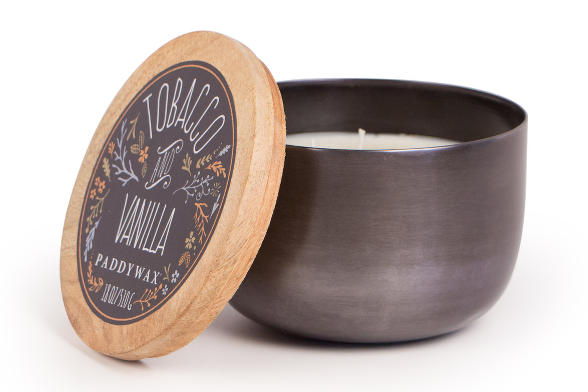 paddywax tobacco vanilla candle