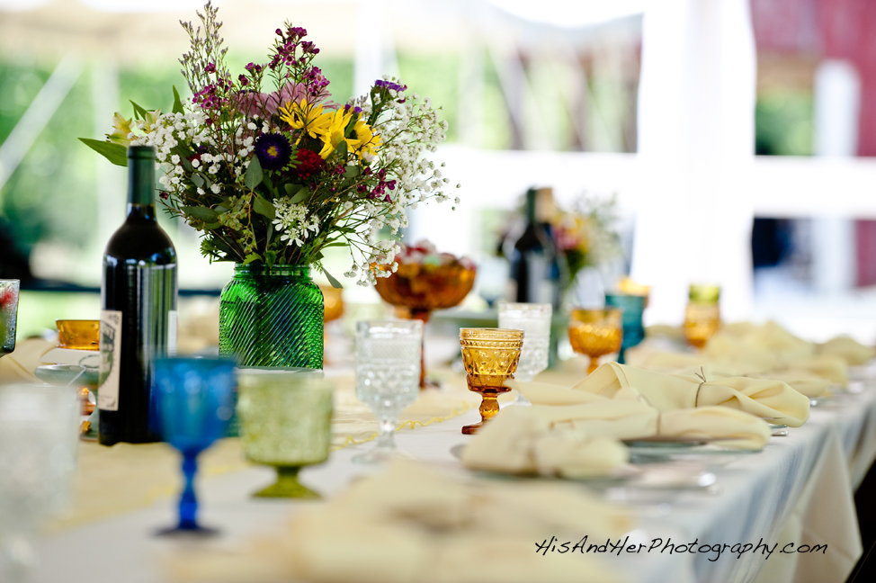 eco friendly table setting