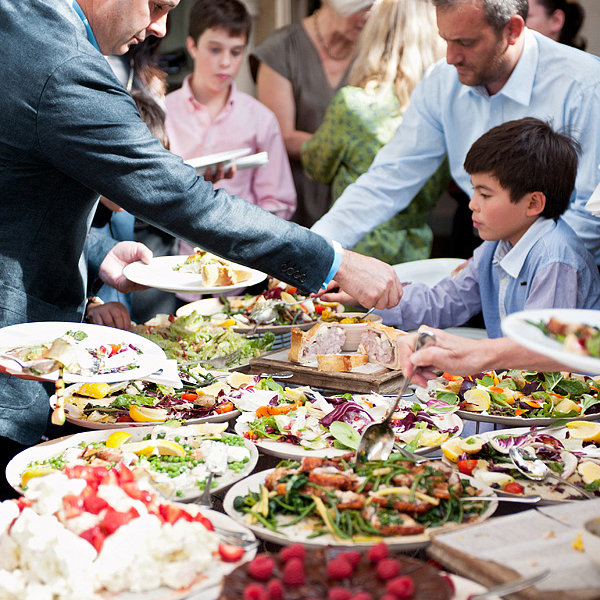 wedding buffet