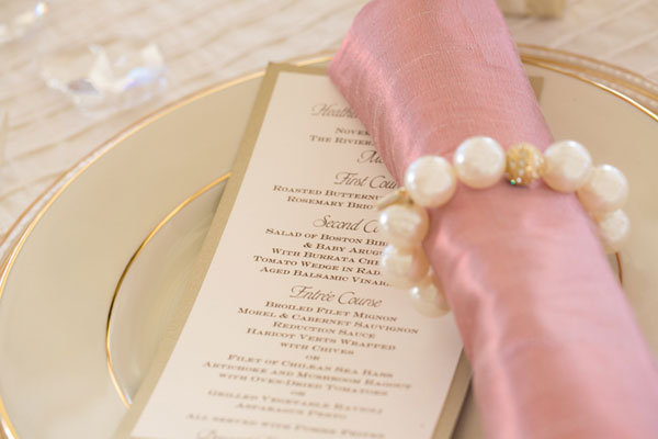 ivory gold and blush wedding color palette