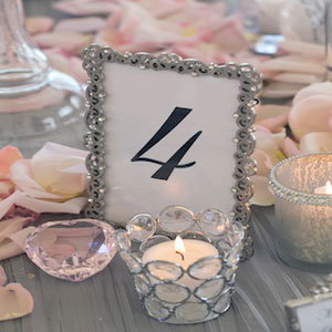 silver and pink wedding color palette