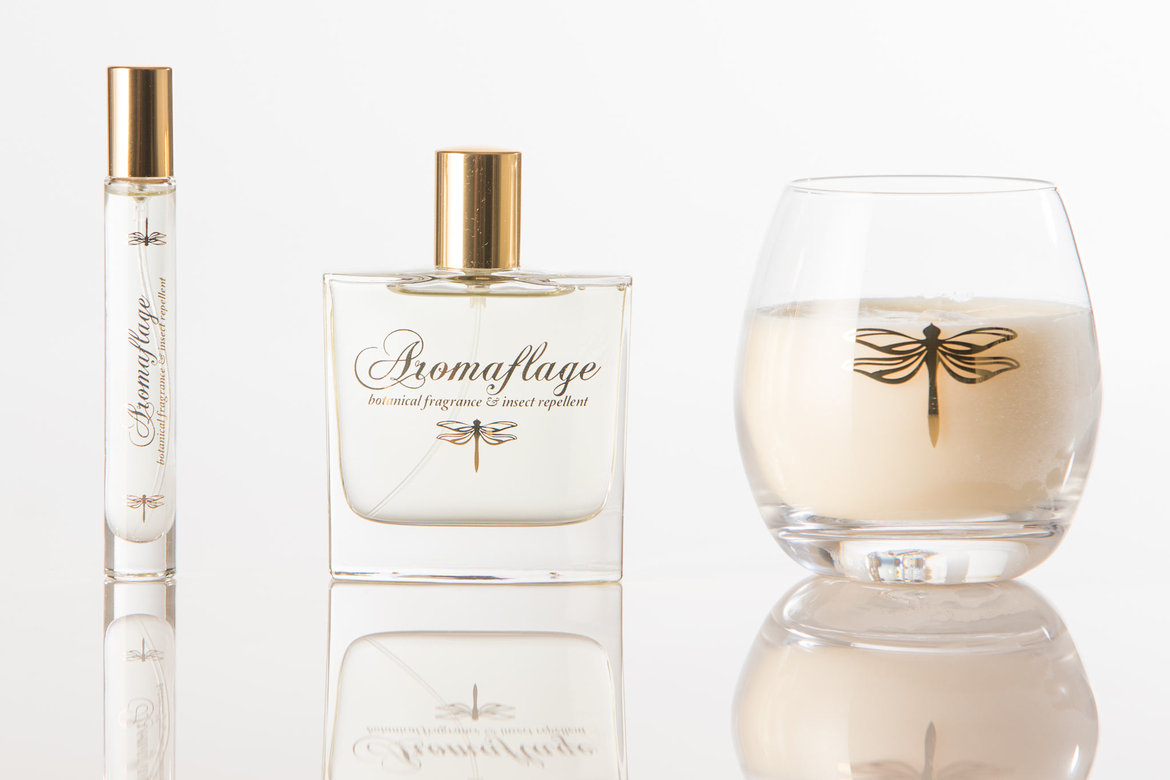 aromaflage purser fragrance and candle