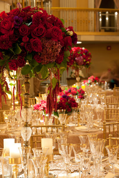 tall wedding centerpieces