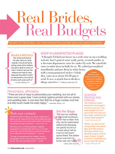 bridal guide january february 2015 issue