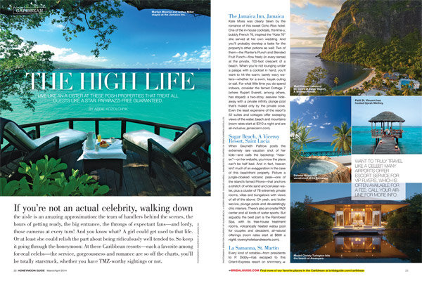 bridal guide march april 2014 honeymoon and destination wedding guide