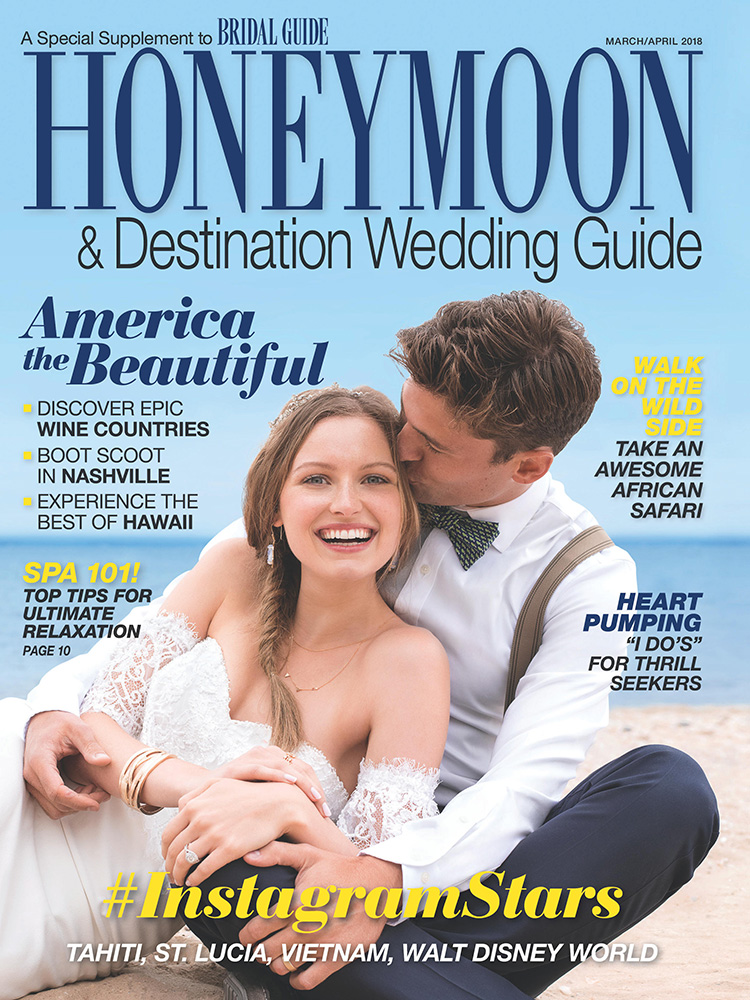 bridal guide honeymoon guide cover