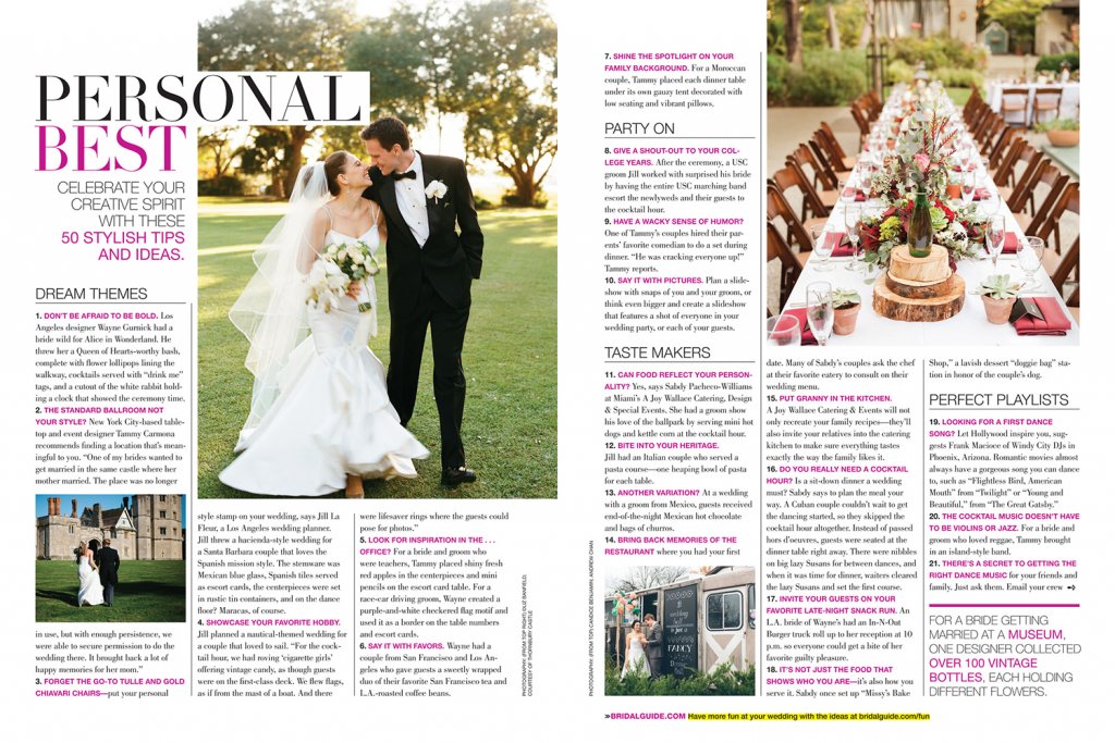 Bridal Guide November December issue