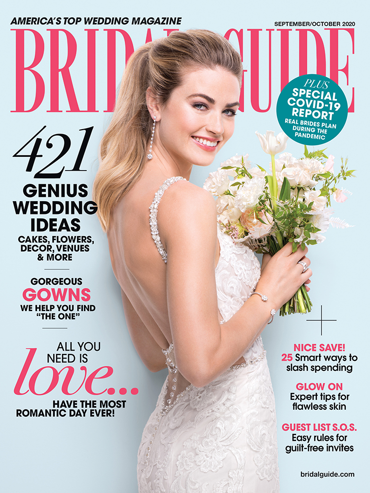 Bridal Guide September October 2020 cover