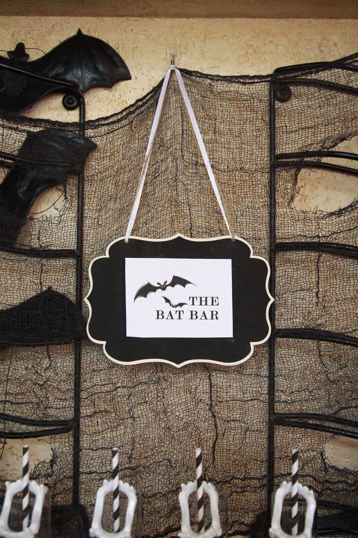 fall party bat theme