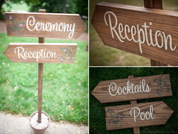 wedding sign