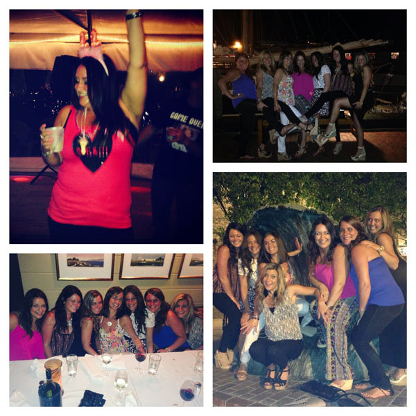 bachelorette bash photo collage 2