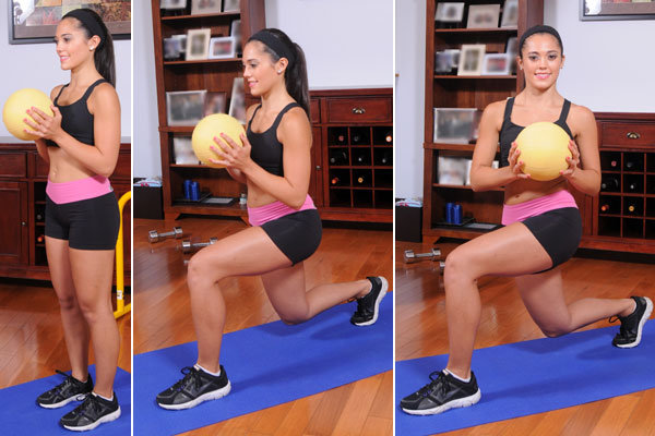 walking lunges workout