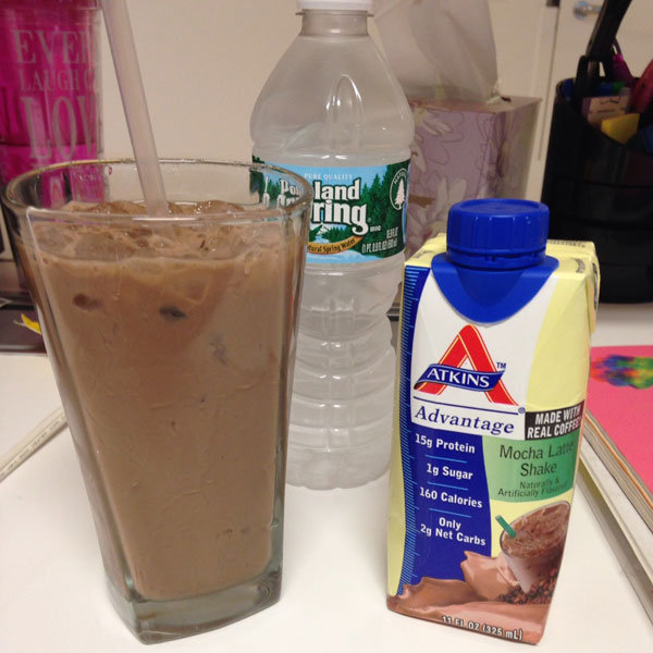 atkins mocha latte shake