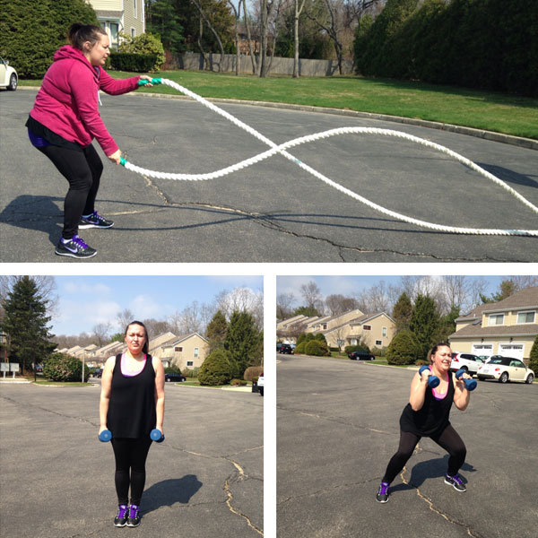 battle ropes workout