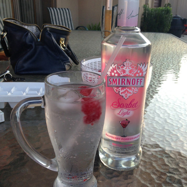 light vodka cocktail