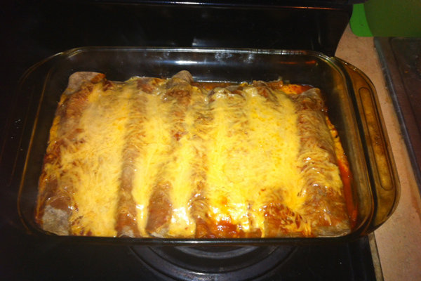 skinny chicken enchiladas 