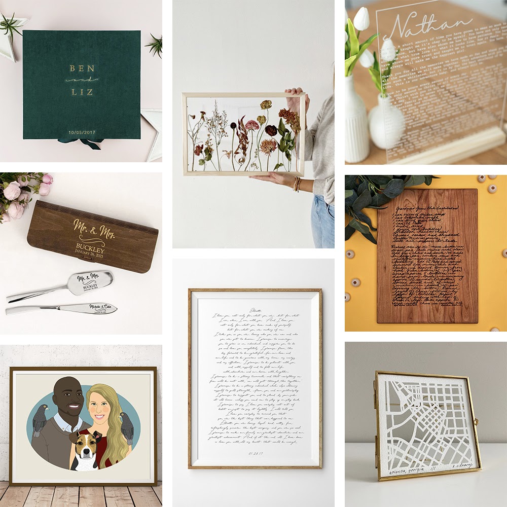 cadeaux d'héritage de mariage etsy
