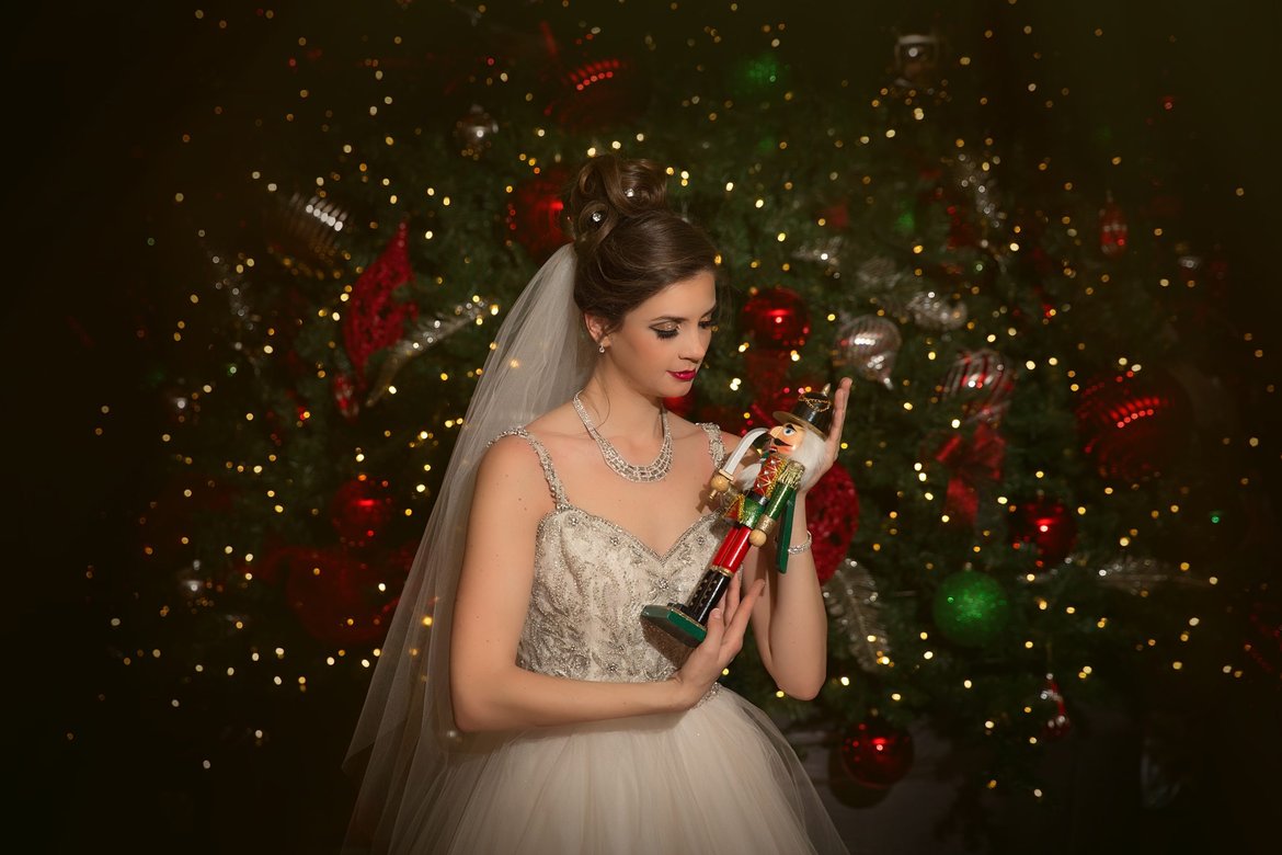 nutcracker christmas theme wedding inspiration