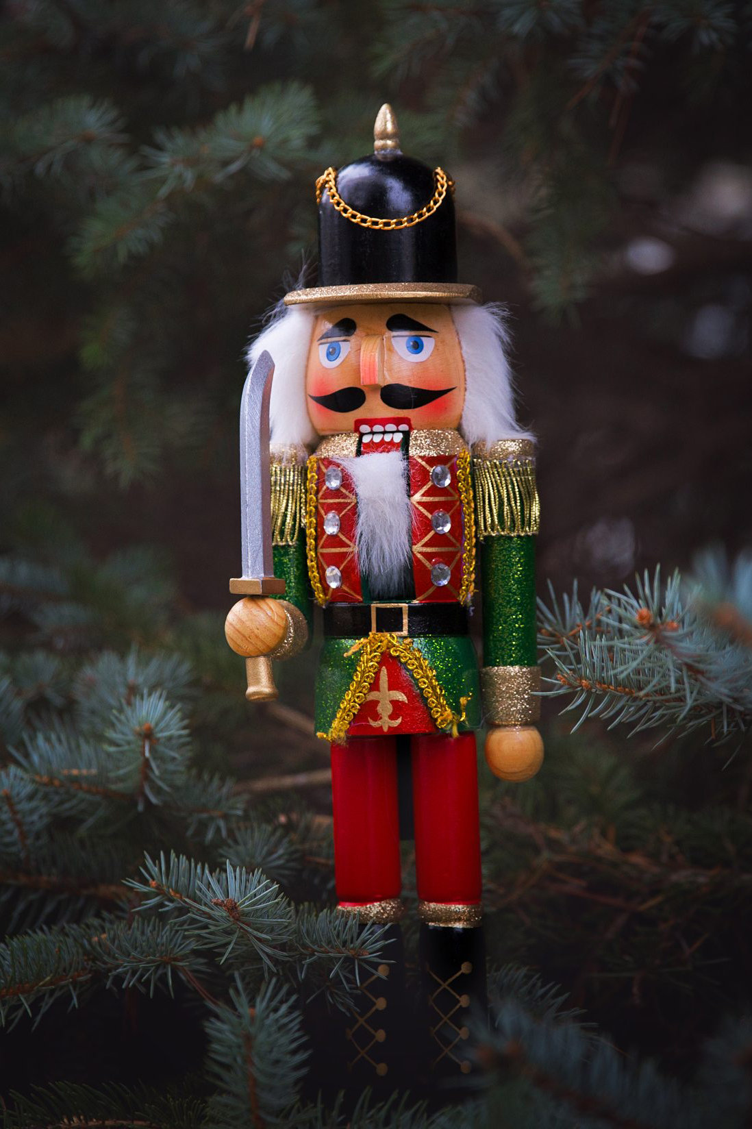 nutcracker christmas theme wedding inspiration