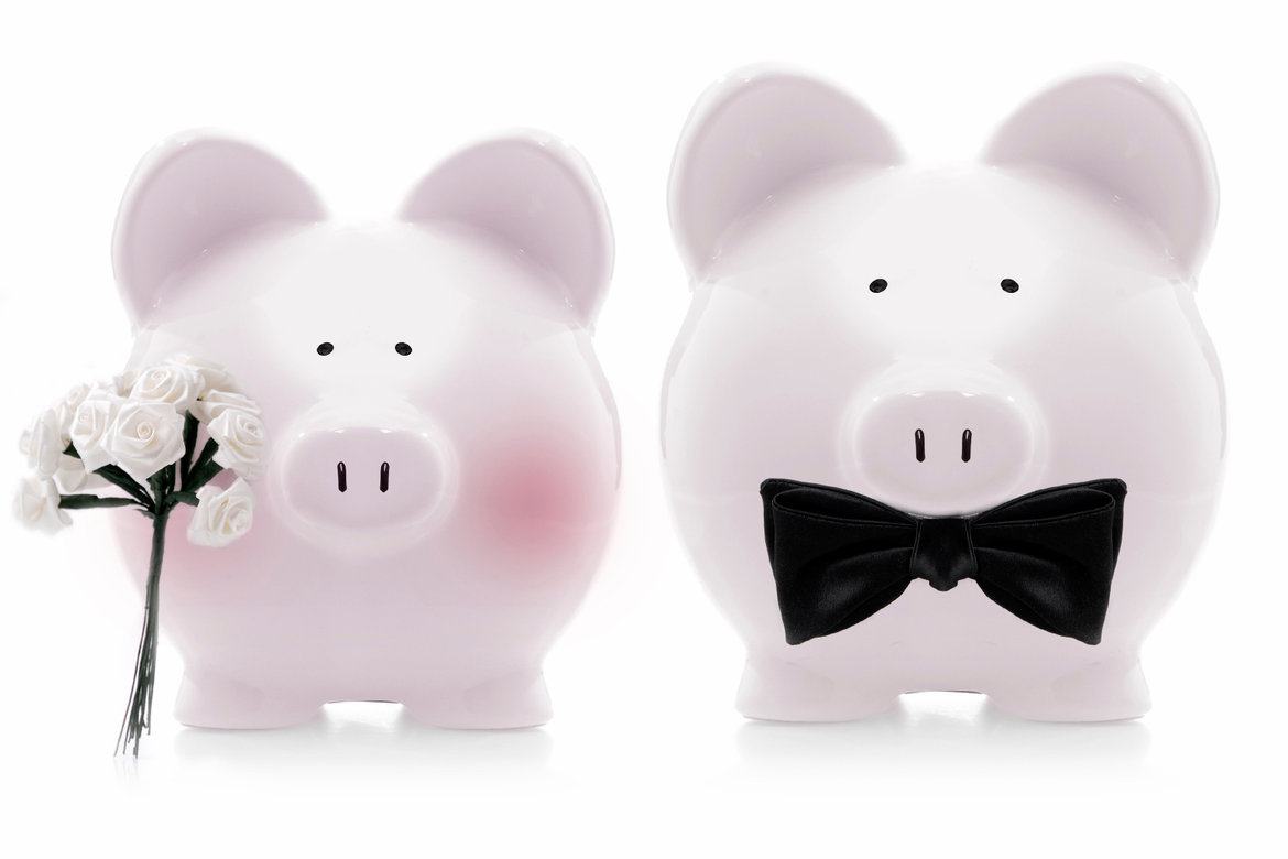 wedding piggy banks