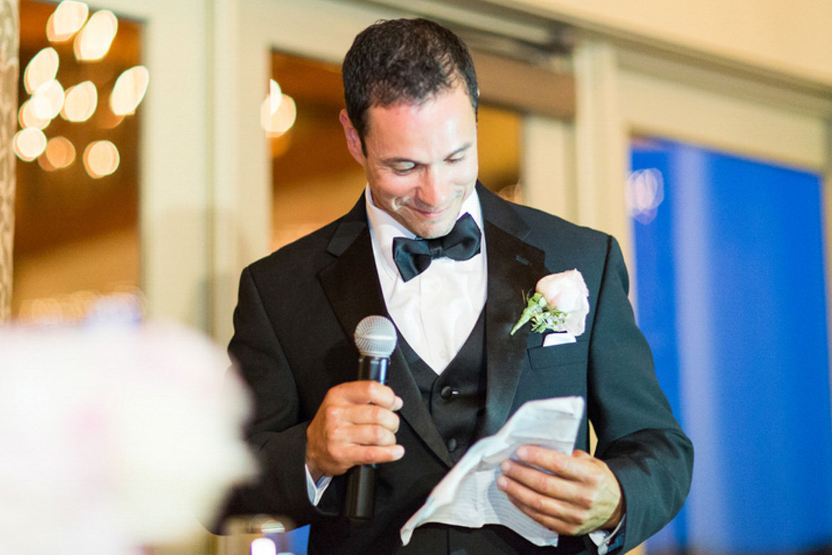 speeches given at a wedding