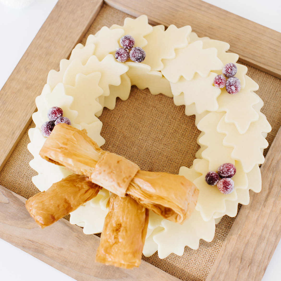 cheese wreaths
