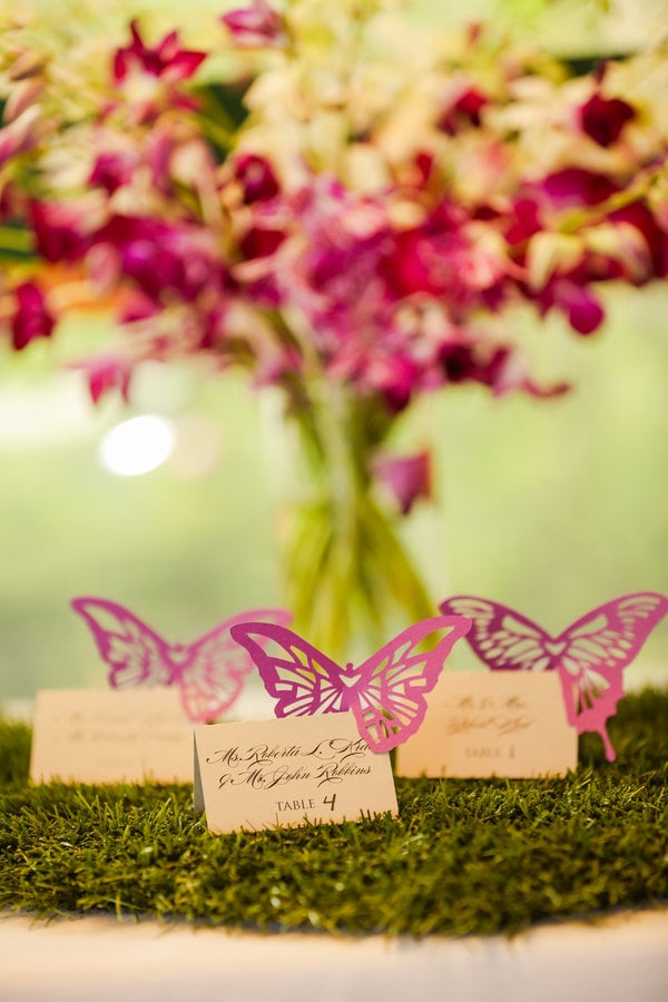 butterfly theme wedding