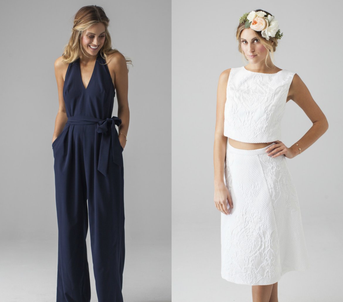 loverly bridesmaid dress maura jumpsuit jax paloma set