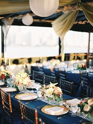 engagement on a boat