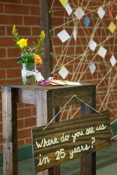 unique wedding guest book ideas