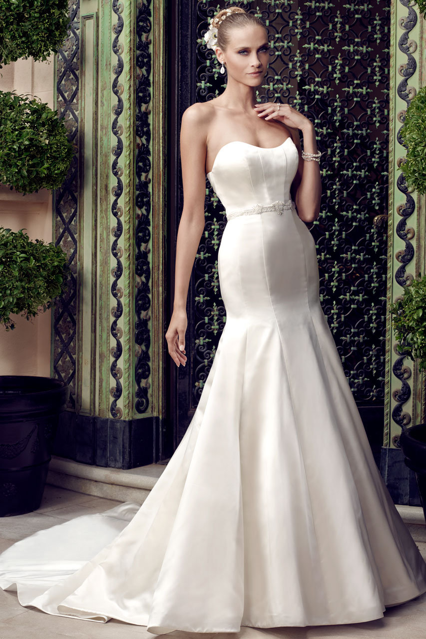 casablanca mermaid wedding dress