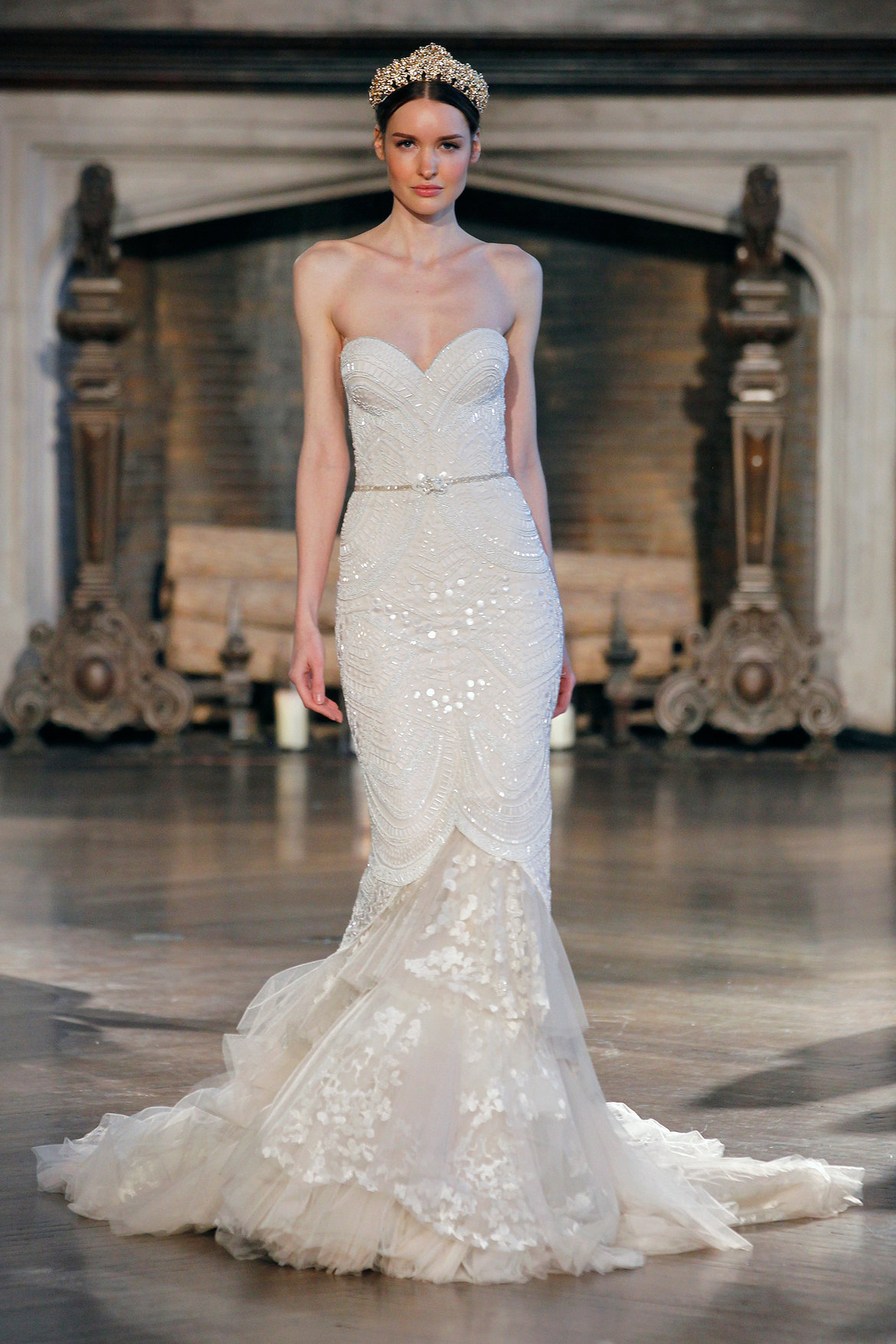 inbal dror mermaid wedding gown