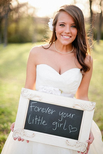 cadre photo pour les parents de la mariée