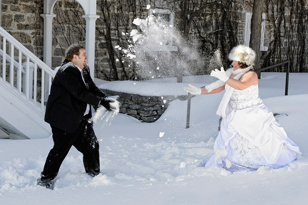 snowball fight