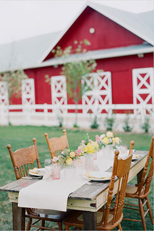 dairy farm wedding