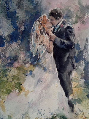 portrait of first dance 