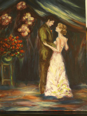 portrait of first dance 