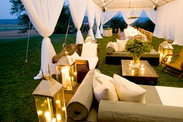 tent wedding decor 