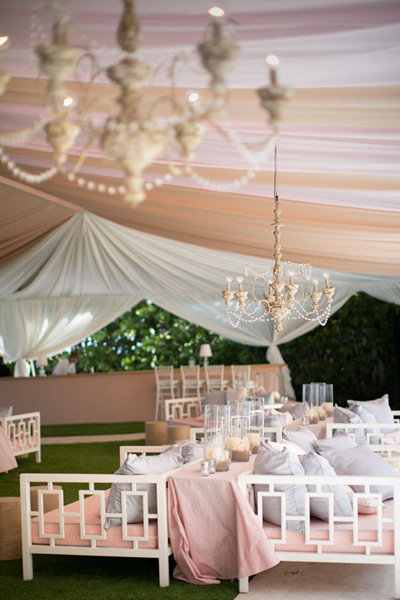 tent wedding decor