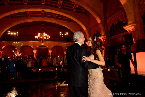 father and daughter dancing 